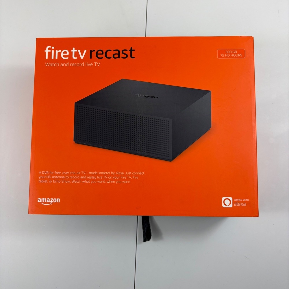 Amazon Fire TV Recast 500GB‎ DVR 2 Tuner OTA WiFi Open Box